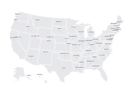 GeoPoint - us-state-capitals